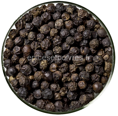 Poivre des Highlands de Banasura Noir Entier