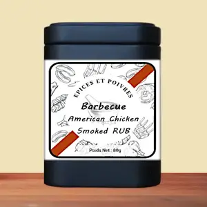 BBQ American Chicken Smoked Rub : Mélange d'épices pour barbecue et grillades