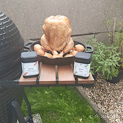 Poulet au kamado