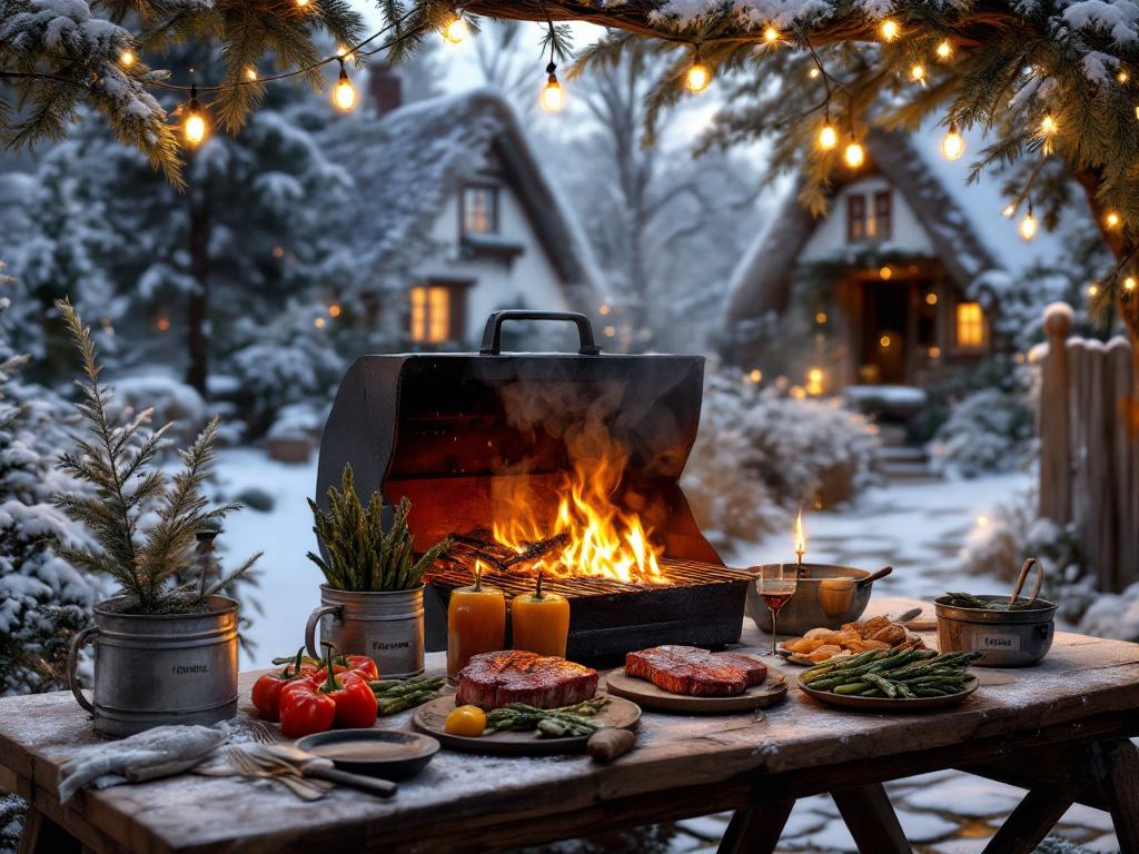 Le barbecue en hiver !
