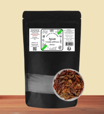 Piment Langue d'Oiseau Entier
